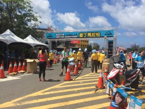 Taiwan KenTing Marathon 2014 ‎台灣墾丁馬拉松 2014 - Finish Point 終點